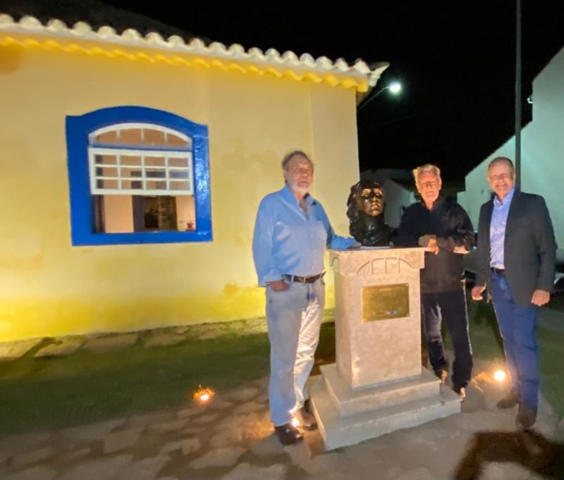 Laguna materializa nova homenagem &agrave; sua hero&iacute;na – Foto: Mauricio Jos&eacute; Pereira