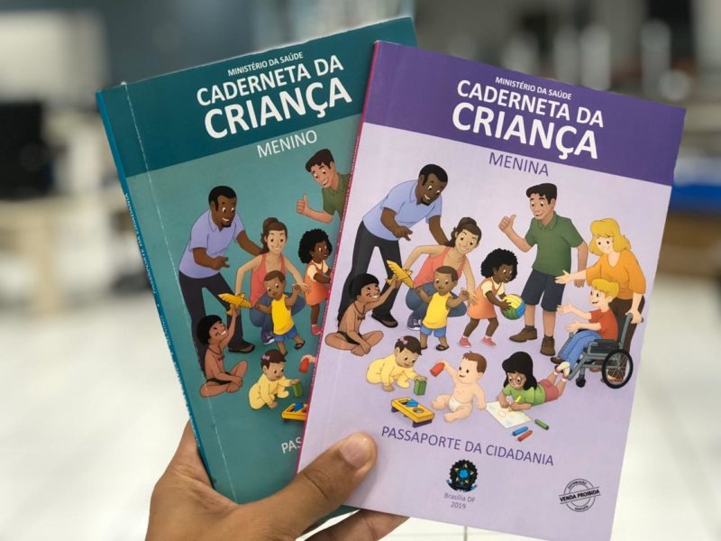 Caderneta da Crian&ccedil;a traz orienta&ccedil;&otilde;es para cuidados e acompanhamento das crian&ccedil;as – Foto: Divulga&ccedil;&atilde;o/SecomSE/ND