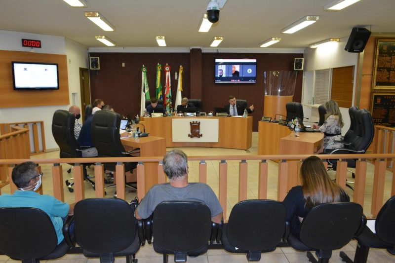 Sessão na Câmara de Urussanga foi suspensa pela justiça &#8211; Foto: Câmara de Urussanga/Divulgação/ND