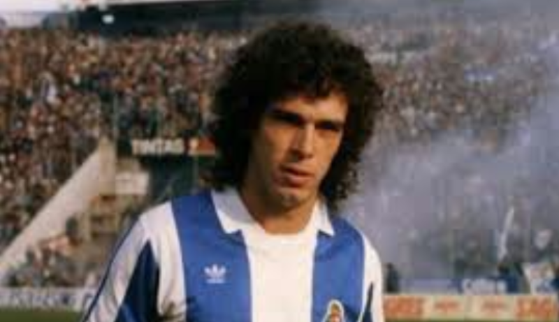 Casagrande: O atacante Casagrande &eacute; outro que integrou o time do Porto em 1987, por&eacute;m de maneira mais atuante. – Foto: Arquivo Pessoal