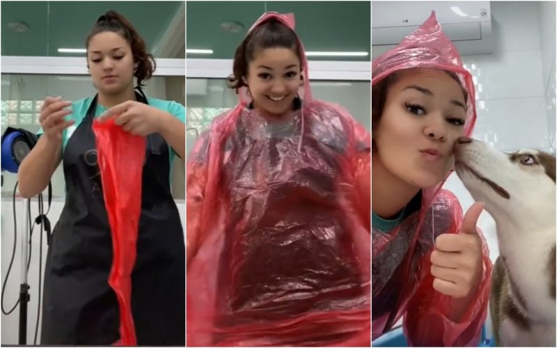 Banho viralizou na internet. – Foto: Reprodu&ccedil;&atilde;o/Internet