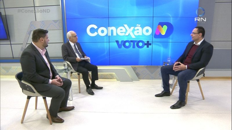 Edi&ccedil;&atilde;o desta quarta-feira (25) contou com Ralf Zimmer (PROS) – Foto: Reprodu&ccedil;&atilde;o/NDTV