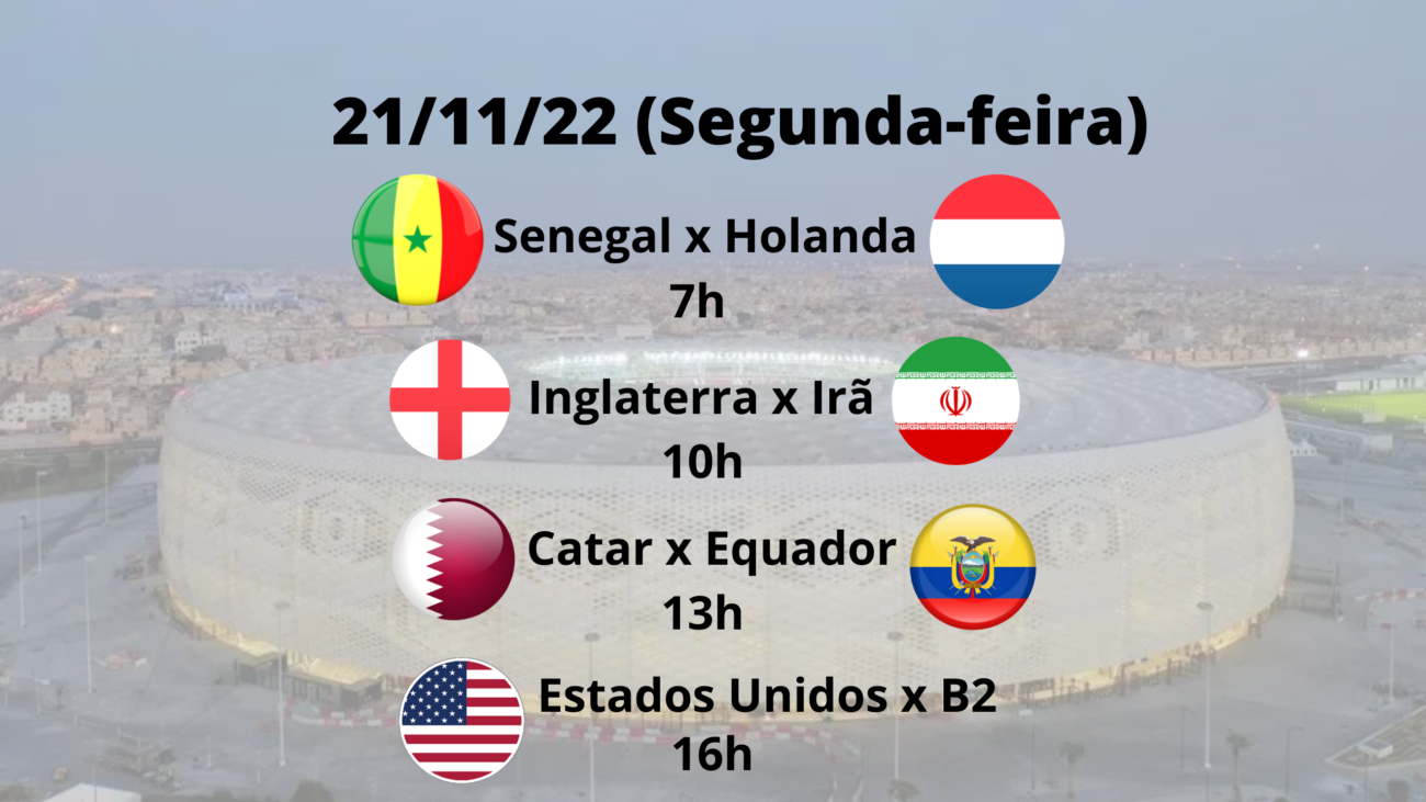 Copa do Mundo 2022 neste sábado: veja jogos e horários do dia #21, Copa do  Mundo