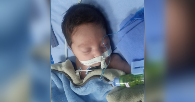 Gabriel Joaquim Francisco tem apenas 41 dias de vida – Foto: Katherini Joaquim/Divulga&ccedil;&atilde;o/ND