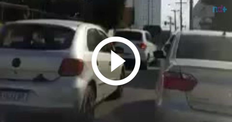 Combust&iacute;vel mais barato gerou filas em postos de SC. – Foto: Reprodu&ccedil;&atilde;o/ND