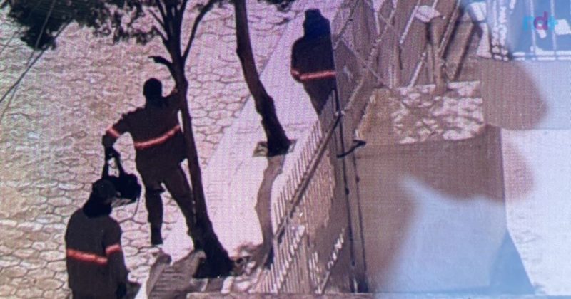 Homens invadiram apartamento fantasiados de eletricistas – Foto: Reprodu&ccedil;&atilde;o/ND