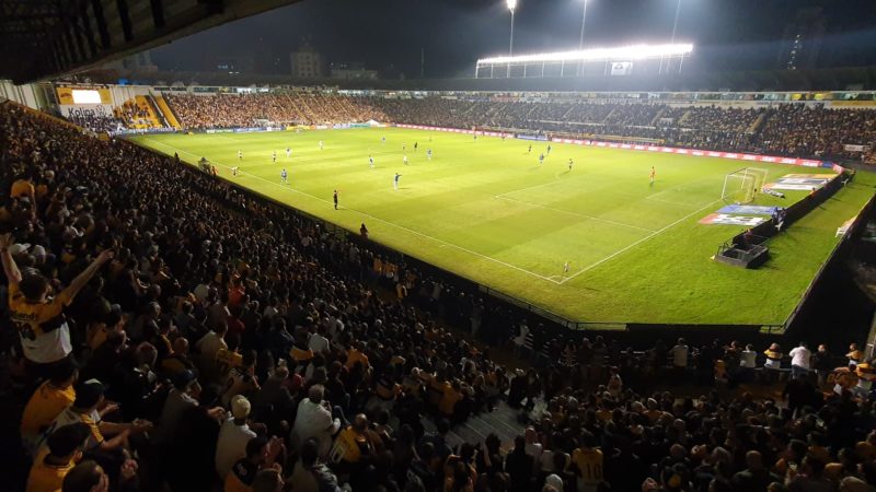 Torcedores lotaram o est&aacute;dio no Sul de SC – Foto: Celso da Luz/Crici&uacute;ma EC/ND