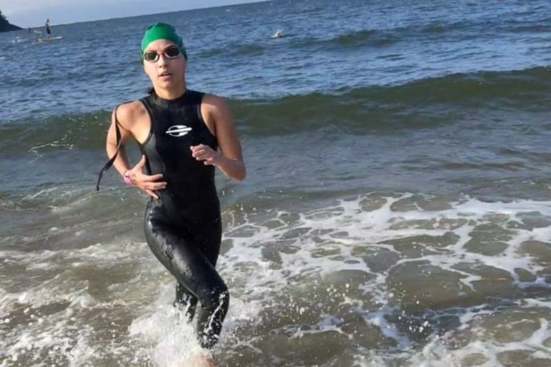 Beatriz Trancoso faturou mais um t&iacute;tulo, dessa vez na prova de 1.500 metros – Foto: Divulga&ccedil;&atilde;o/ND