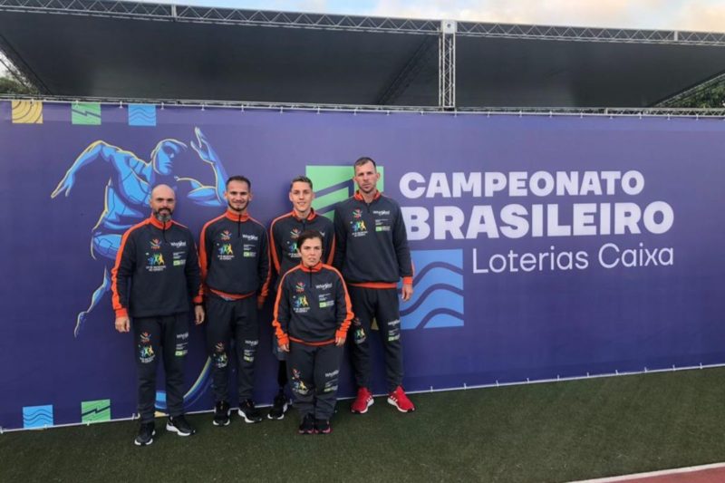 Equipe de Paratletismo do Cepe participou do Campeonato Brasileiro de Atletismo, em São Paulo – Foto: Divulgação/CEPE Joinville