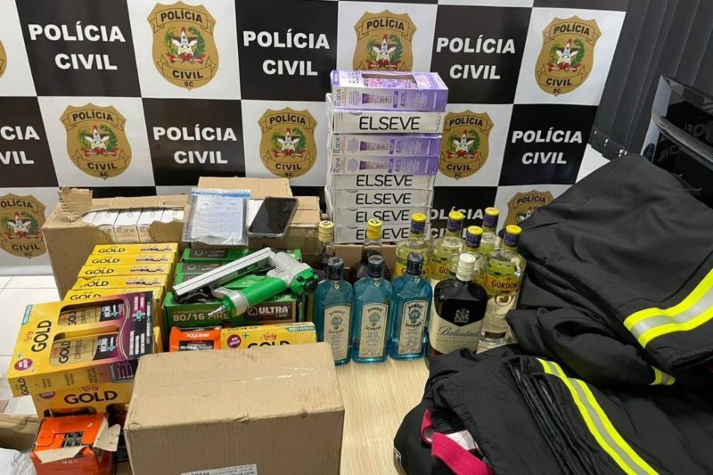 Pol&iacute;cia Civil deflagra opera&ccedil;&atilde;o para prender integrantes de associa&ccedil;&atilde;o criminosa em Garuva – Foto: PC/Divulga&ccedil;&atilde;o