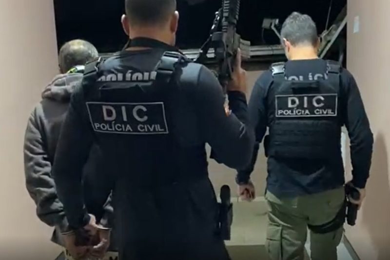 Opera&ccedil;&atilde;o foi realizada na manh&atilde; desta segunda-feira (9) e pris&otilde;es aconteceram no Parque Guarani e no Boehmerwald – Foto: Pol&iacute;cia Civil/Divulga&ccedil;&atilde;o