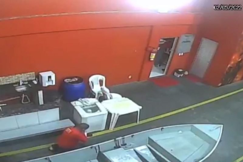 Beb&ecirc; de apenas 20 dias se engasgou duas vezes em menos de quatro horas e foi salva pelos Bombeiros Volunt&aacute;rios – Foto: Reprodu&ccedil;&atilde;o/ND