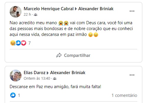 Morre vítima de choque elétrico morre em hospital