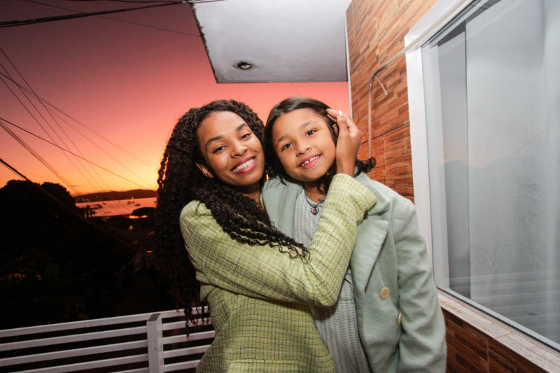 A publicit&aacute;ria Patr&iacute;cia da Rocha Cirino, 28 anos, teve Esther aos 22 anos e nunca p&ocirc;de contar com uma rede de apoio – Foto: Leo Munhoz/ND