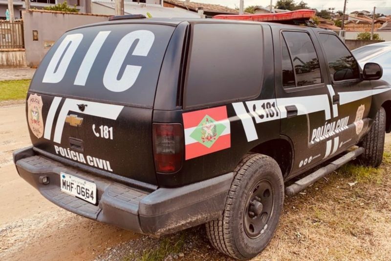 Pris&atilde;o aconteceu na manh&atilde; desta quarta-feira (4), na zona Sul de Joinville – Foto: PC/Divulga&ccedil;&atilde;o