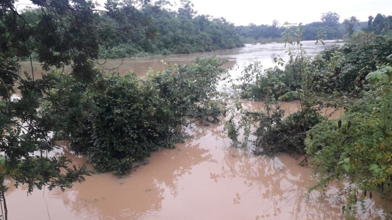 Rua Dois de Setembro, no bairro Itoupava Norte, em Blumenau, nesta quarta-feira (4)&nbsp; – Foto: Divulga&ccedil;&atilde;o/ND