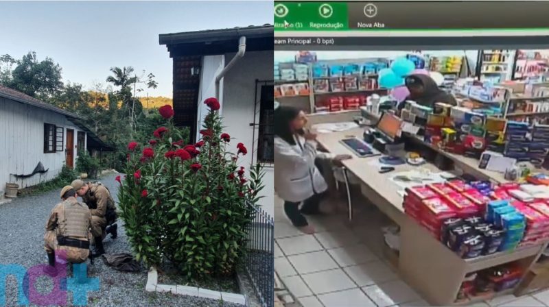 O caso aconteceu na tarde desta quarta-feira em Blumenau – Foto: Divulga&ccedil;&atilde;o