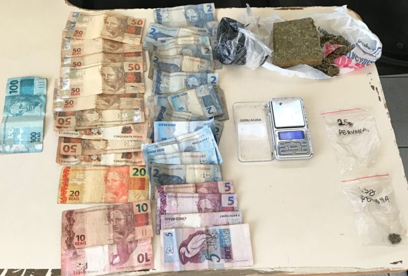 Homem preso por tráfico de drogas em São Francisco do Sul