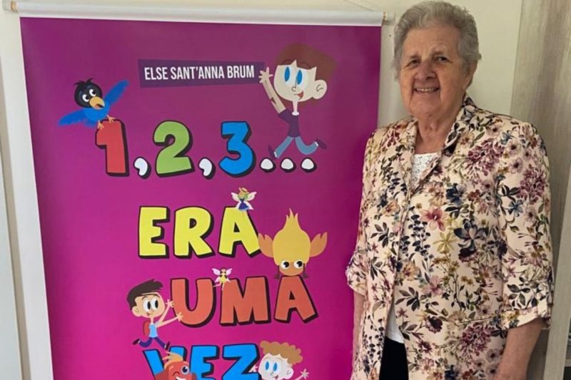 Aos 85 anos, Else lança novo livro em Joinville &#8211; Foto: Divulgação