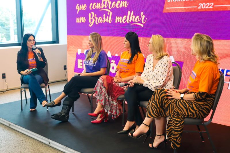 Encontro que tratou da representatividade feminina na pol&iacute;tica aconteceu neste fim de semana em Florian&oacute;polis – Foto: PSDB MUlher Nacional/Divulga&ccedil;&atilde;o/ND