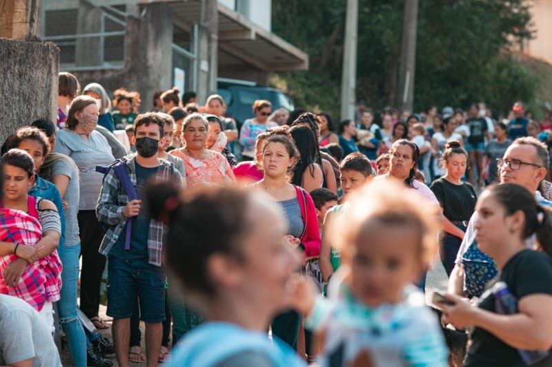 A necessidade aumentou, mas a solidariedade tamb&eacute;m – Foto: J. Somensi/Divulga&ccedil;&atilde;o/ND