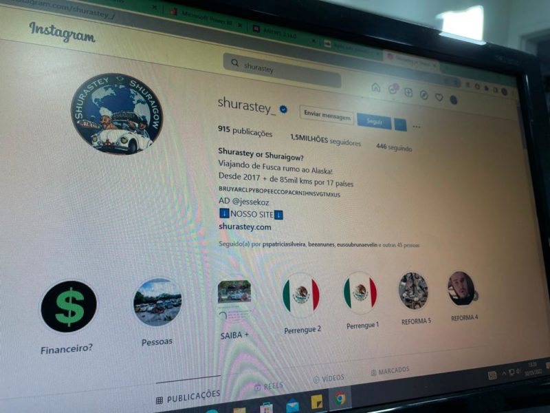 Perfil oficial de Jesse possui selo de verificado – Foto: Kassia Salles/ND