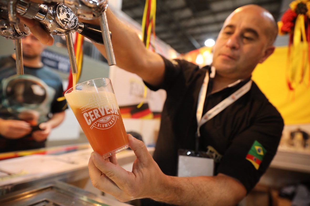 Festival Brasileiro da Cerveja de BlumenauFoto: Daniel Zimmermann/Divulgação/ND