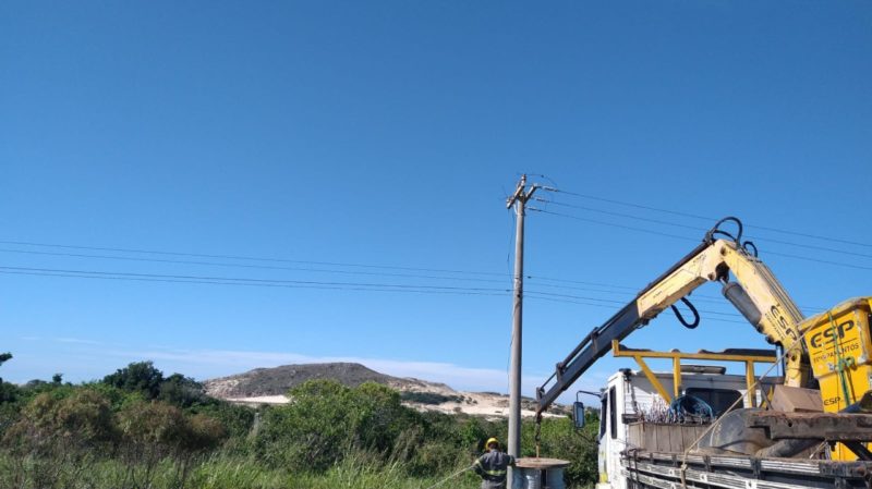 Laguna registra ‘apag&atilde;o’ na madrugada ap&oacute;s furto de 1, 2 km de cabos de cobre – Foto: Celesc/Divulga&ccedil;&atilde;o/ND
