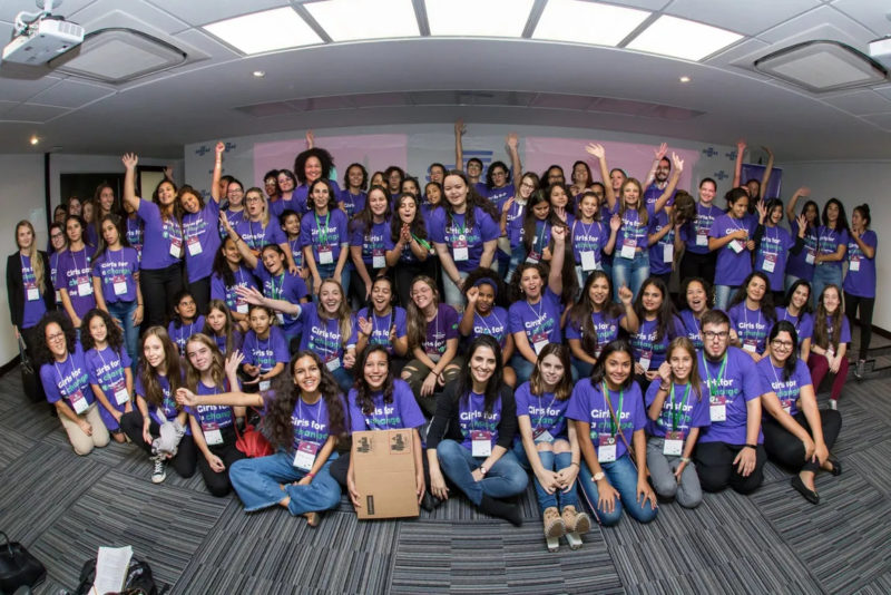 Technovation Girls &eacute; um programa do Technovation, e j&aacute; atua em Florian&oacute;polis h&aacute; 7 anos – Foto: Redes sociais/Reprodu&ccedil;&atilde;o/its Teens