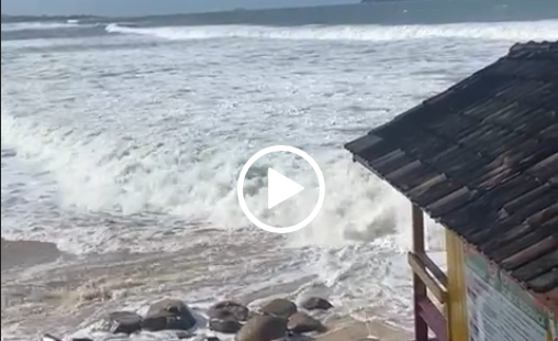 Avanço Do Mar E Ciclone Yakecan Preocupam Moradores Do Morro Das Pedras