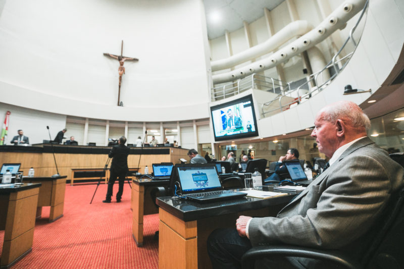 Sess&atilde;o da Assembleia Legislativa – Foto: Bruno Colla&ccedil;o/Divulga&ccedil;&atilde;o/ND