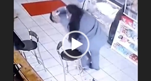 frentista bate em homem que a assediou