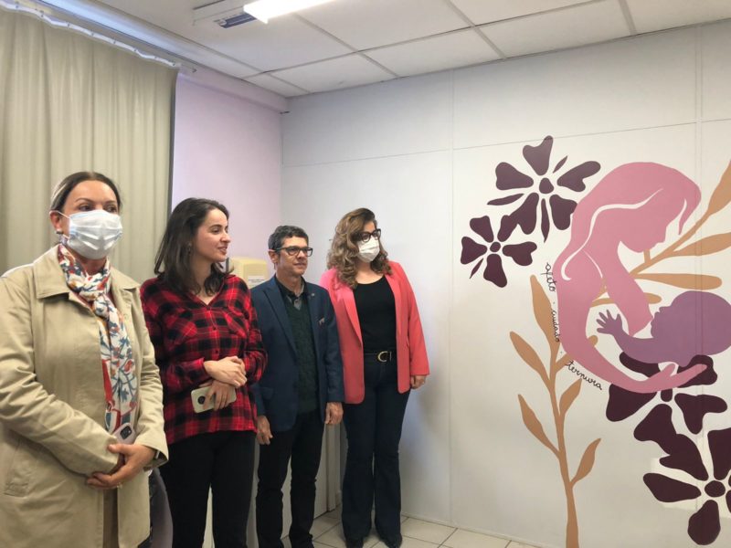 Universidade de Blumenau cria uma sala especial para m&atilde;es que est&atilde;o amamentando – Foto: Divulga&ccedil;&atilde;o/Furb