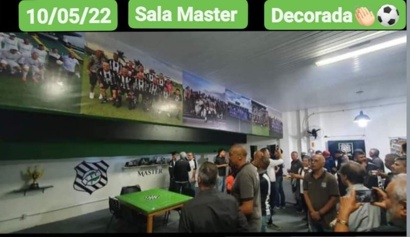 Aspecto interior da sala do Master do Figueirense no Scarpelli – Foto: Master Figueirense/divulga&ccedil;&atilde;o/ND