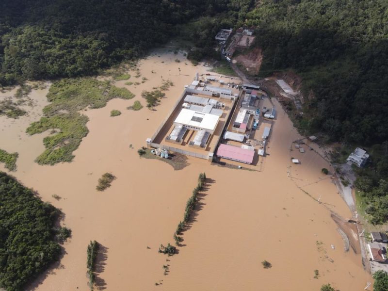 Penitenciária está localizada em Tubarão