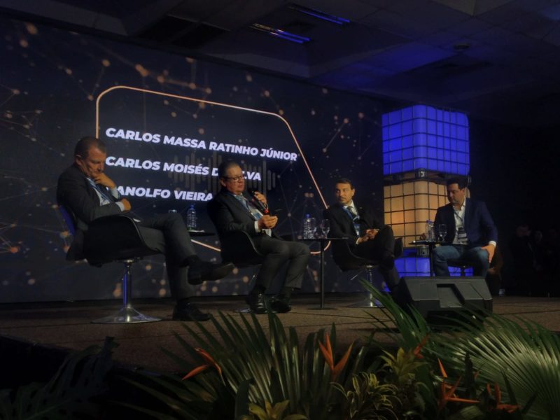 Governadores da regi&atilde;o Sul falam sobre potencial da regi&atilde;o – Foto: N&iacute;colas Hor&aacute;cio/ND