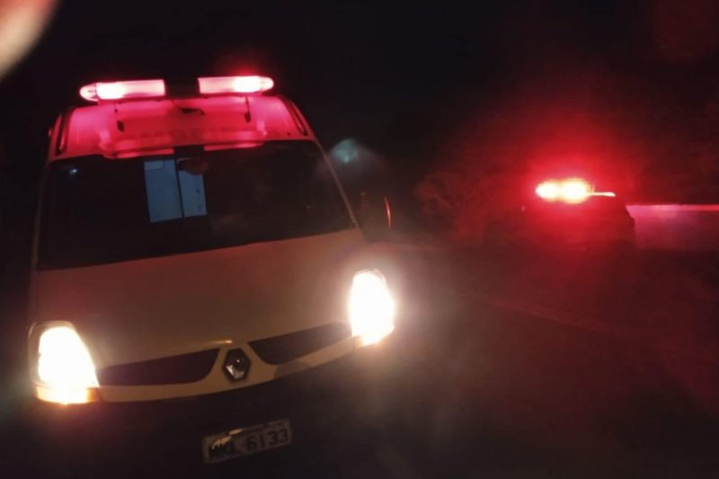 Homem foi assassinado no interior de Itai&oacute;polis – Foto: BVI/Divulga&ccedil;&atilde;o