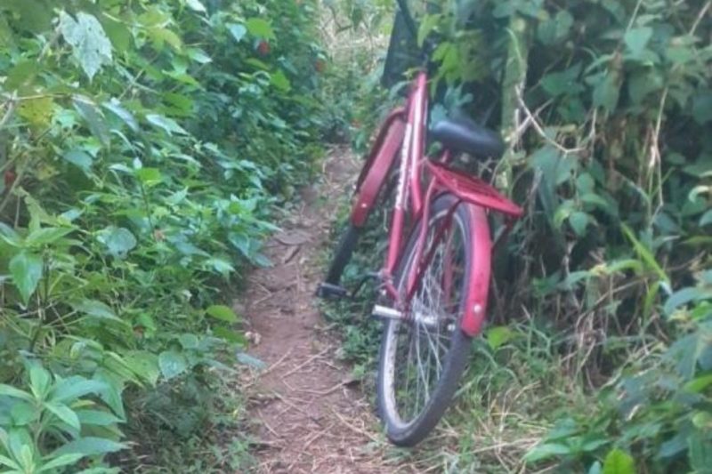 corpo de adolescente foi encontrado ao lado da bicicleta