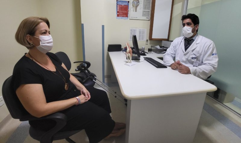 Paciente est&aacute; tendo boa resposta, com tratamento p&oacute;s-operat&oacute;rio, fisioterapia e reabilita&ccedil;&atilde;o.- Foto: Divulga&ccedil;&atilde;o ND
