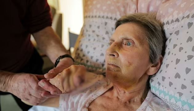 Idosa foi levada ao hospital depois de ter sido atacada por ratazana – Foto: Reprodu&ccedil;&atilde;o/Tom Maddick