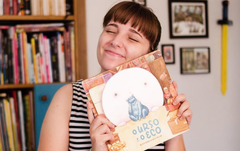 Melissa fez as ilustra&ccedil;&otilde;es de todas as obras cujos tra&ccedil;os singelos emocionam os leitores – Foto: Internet/Arquivo Pessoal/ND