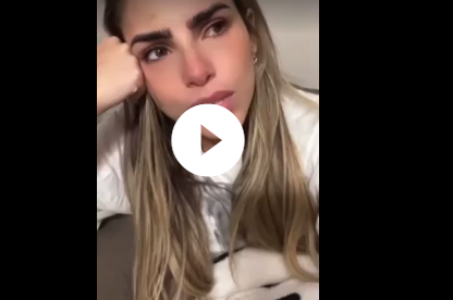 Erika e Bill terminaram o namoro, e a situa&ccedil;&atilde;o deixou a bailarina emocionada – Foto: Internet/Reprodu&ccedil;&atilde;o/ND