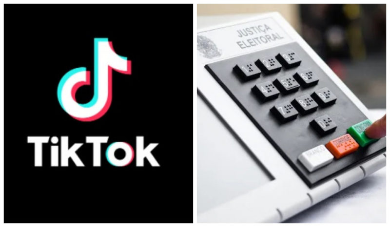 pré-candidatos no tik tok e urna eletrônica 