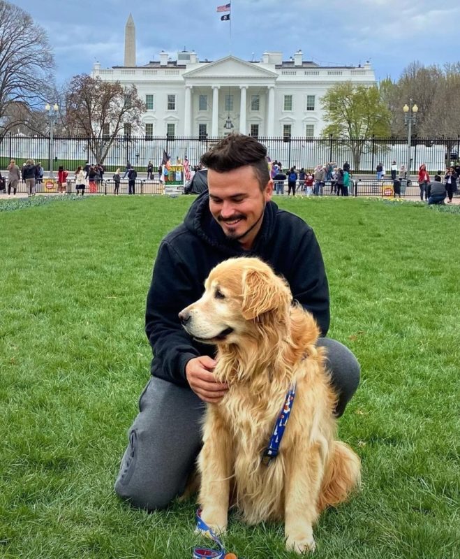 Jesse e Shurastey na Casa Branca EUA – Foto: Reprodu&ccedil;&atilde;o/Internet