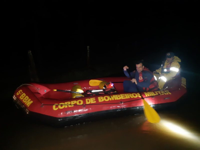 Resgate em Lages – Foto: 5&ordm; BBM/Divulga&ccedil;&atilde;o/ND