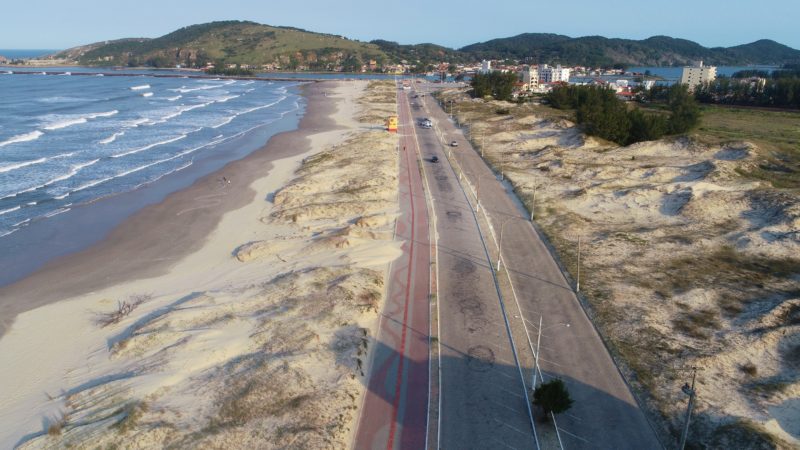 Laguna lan&ccedil;a licita&ccedil;&atilde;o para pavimenta&ccedil;&atilde;o da orla do Mar Grosso&nbsp;– Foto: PML/Divulga&ccedil;&atilde;o/ND