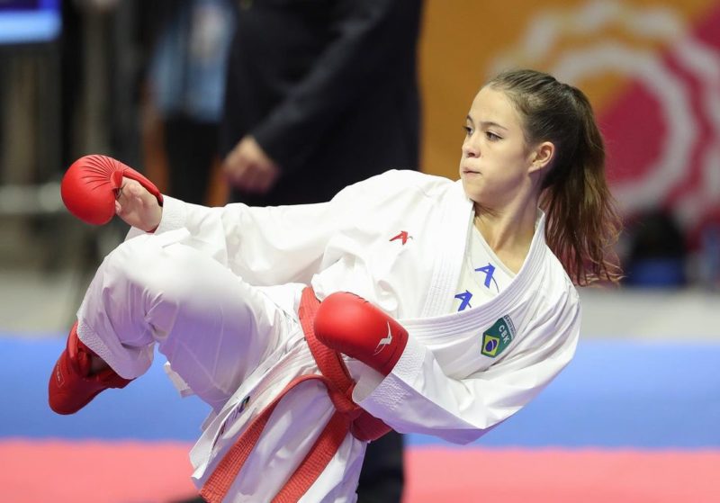 Destacados de Santa Catarina: Leticia Cato forma parte de la selección brasileña de kárate desde 2018 - Foto: Publicidad Juegos Sudamericanos de la Juventud