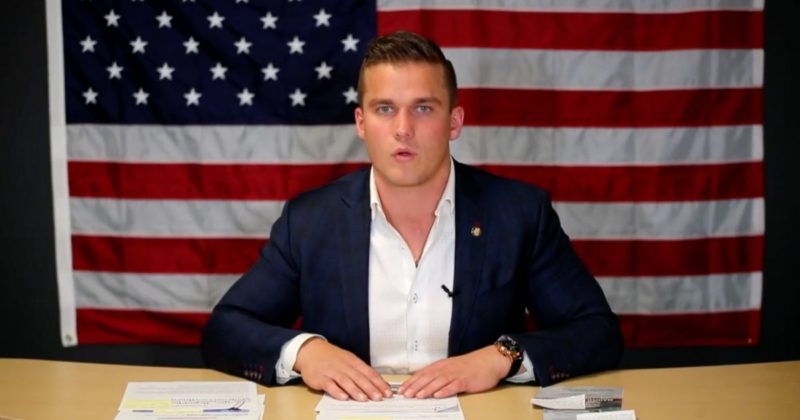 Madison Cawthorn, mais jovem deputado americano: “Est&aacute;vamos brincando” – Foto: Reprodu&ccedil;&atilde;o