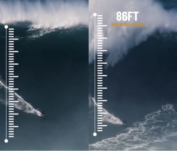 Alemão Sebastian Steudtner ostenta feito de ter surfado maior onda do mundo