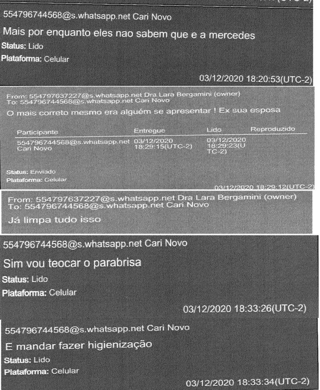 provas que incriminam advogada e outros dois homens